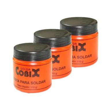 Imagem de Pasta Para Soldar 110g Cobix Kit 3 Unidades