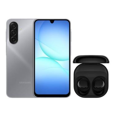 Imagem de Combo Samsung A17 (256GB) - Cinza + Buds Core - Preto