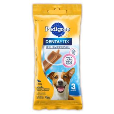 Imagem de Petisco Pedigree Dentastix Cão Adulto Raça Pequena 3 Unidades 45g