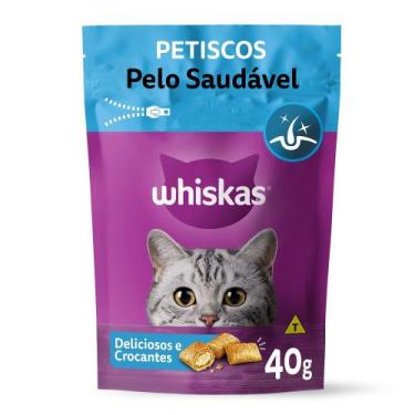 Imagem de Petisco para Gatos Whiskas Pelo Saudável Pouch 40g