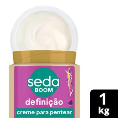 Imagem de Creme para Pentear Seda Boom Definição Super Hidratação 1kg, 1kg