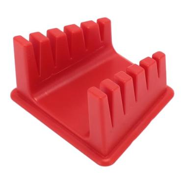 Imagem de Braçadeira para estação de solda de solda premium ABS Suporte magnético de fixação segura para cabos grossos e finos, ferramenta de bancada de impressora 3D (vermelho)