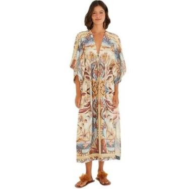 Imagem de Vestido Longo Farm Rio Vitral do Mar-Feminino