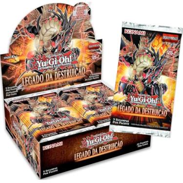 Imagem de Konami Yu-Gi-Oh! Legado da Destruição, Booster Box com 24 Pacotes, 9 Cartas por Pacote, Edição em Português