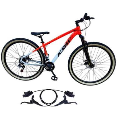 Imagem de Bicicleta Ksw Xlt Aro 29 24v Freios Hidraulico Profissional Pneu Faixa