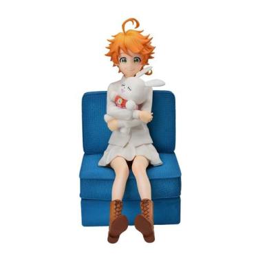 Imagem de Boneco de ação QAHEART Anime Emma Norman Ray 13cm/20cm PVC