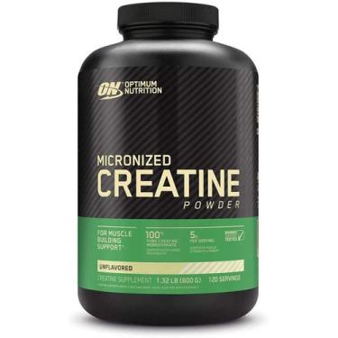 Imagem de Creatina Micronizada Monohidratada Optimum Nutrition 600g, Sem sabor