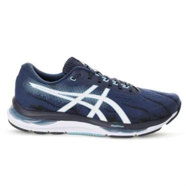 Imagem de Tênis Asics Gel Hypersonic 5 Azul Escuro e Branco - Masculino - 39 - Azul