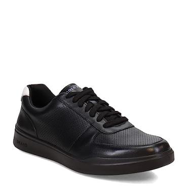 Imagem de Cole Haan Tênis masculino Grand Crosscourt moderno perfurado, Preto/Preto/Branco, 11.5 Wide