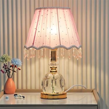 Imagem de Luminária de mesa contemporânea de cristal LED, estilo moderno e criativo, para sala de estar, escritório, casa de campo, hotel, quarto ou mesa de cabeceira (Estilo 17)