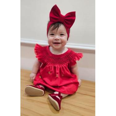 Imagem de Laço turbante em pé Vermelho