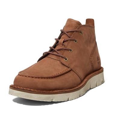 Imagem de Timberland Bota masculina Westmore Moc-toe Chukka, Nobuck marrom médio, 39