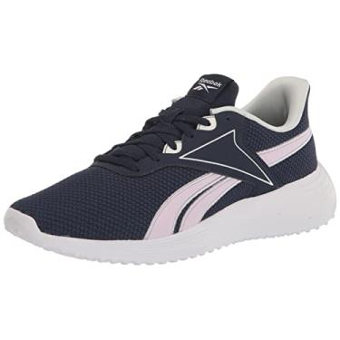 Imagem de Reebok Tênis de Corrida Feminino Lite 3.0, Vetor azul marinho/opala brilho/quartzo brilhante, 6.5