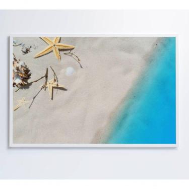 Imagem de Quadro Estrela Do Mar 60x40 Cm Adesivo Fotográfico