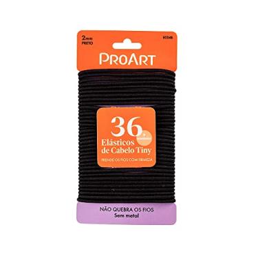 Imagem de Proart - Elasticos Cabelo Ec04B 2Mm Preto C/36