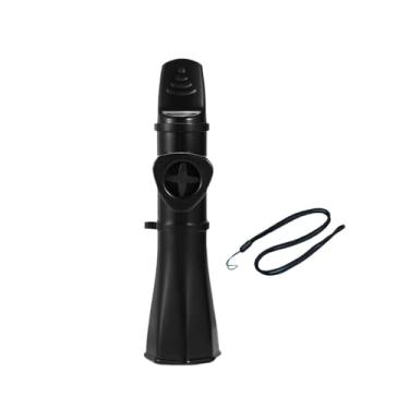 Imagem de Fenteer Kazoo Flauta Harmônica Portátil Fácil de Aprender Brinquedo Infantil Flauta de Boca Instrumentos Musicais para Teclado Guitarra Violino Ukulele, Preto