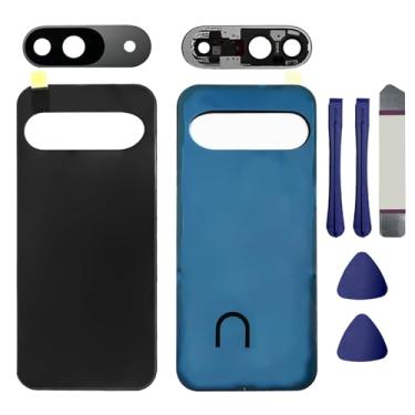 Imagem de Substituição de vidro traseiro para Pixel 9 com lente de câmera traseira para Google Pixel 9 5G Capa traseira de vidro + fitas de pré-instalação + ferramentas (não adequado para Pixel 9 Pro XL/9 Pro