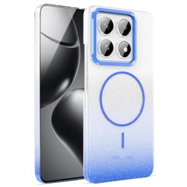 Imagem de Capa protetora colorida brilhante para Xiaomi Redmi 13T 14T Pro Note 10 11 12 13 14 Pro, azul, para Xiaomi 14T