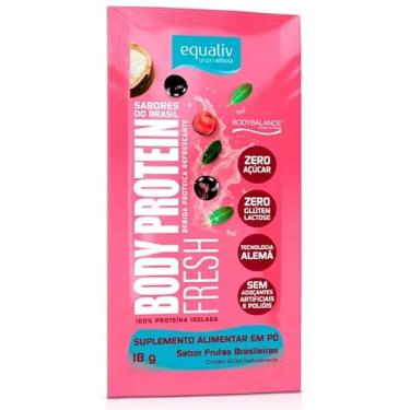 Imagem de Body Protein Sache de 18g Sabor Fresh Frutas Brasileiras (Cupuaçu,Jabuticaba e Acerola)-Equaliv
