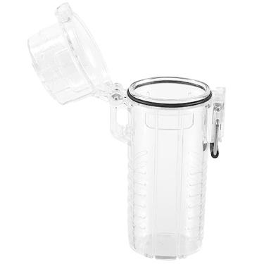 Imagem de NOLITOY Estojo organizador de isqueiro com marcador transparente aprovado para refrigerador de latas, lanterna, isqueiros, umidificadores retráteis, proteção personalizada, arco de LED, plástico