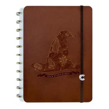 Imagem de Caderno Inteligente Médio Harry Potter Chapéu Seletor 80 Folhas 90g
