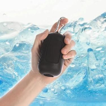 Imagem de LINGBI DAMI Toalha de resfriamento preta (89 x 30 cm) toalha de fibra macia e respirável, adequada para ioga, exercícios, corrida, academia, treino e mais atividades