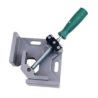 Imagem de Generic Grampos de posicionamento de canto em liga de alumínio para marcenaria, ideais para gavetas e armários.