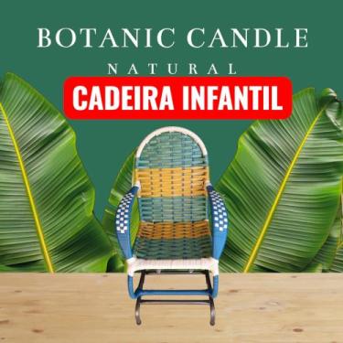 Imagem de Cadeiras infantil com 2 molas fibra sala quarto ária terraço jardim - 