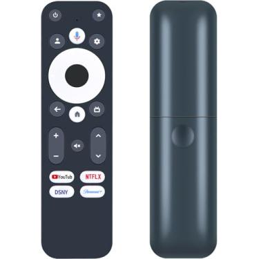 Imagem de RETROSUN Controle remoto de voz de substituição compatível com Onn Google TV 4K Pro Streaming Device