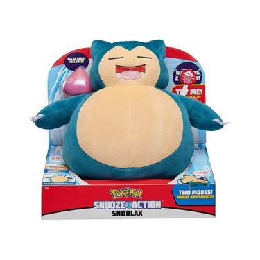 Imagem de Pokemon - Pelúcia De Luxo Snorlax De 25Cm Com Som