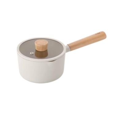 Imagem de Leiteira 16cm/1,4l - Indução Com Revestimento Cerâmico - Fika - Neoflam - Pérola