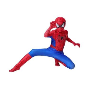 Imagem de Fantasia De Personagem De Filme Homem-Aranha Para Crianças, Macacão De