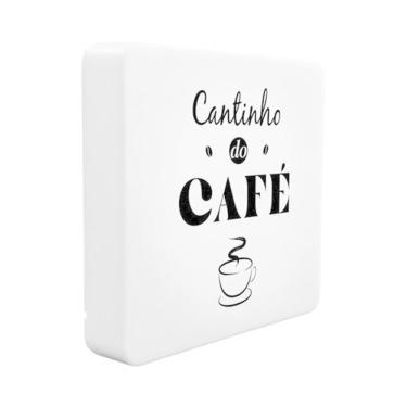 Imagem de Luminária Box Slim Cantinho Do Café Usb