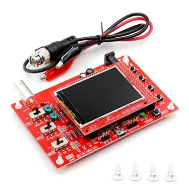 Imagem de ZEZEFUFU 12Bit Soldado Montado 2,4" Tela Digital Osciloscópio DIY Módulo Educação Kit para DSO138