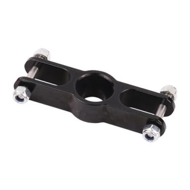 Imagem de Adaptador de assento de hélice dobrável de avião RC preto, hélices dobráveis de asa fixa RC de baixo ruído para asa fixa FPV, 8 mm