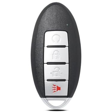 Imagem de MechanMagic Substituição do controle remoto Smart Key Fob serve para Nissan Kicks Kicks SV 2018-2021 / 2019-2021 Rogue Proxy entrada sem chave botão de início 285E3-5RA6A Chip: 4 A