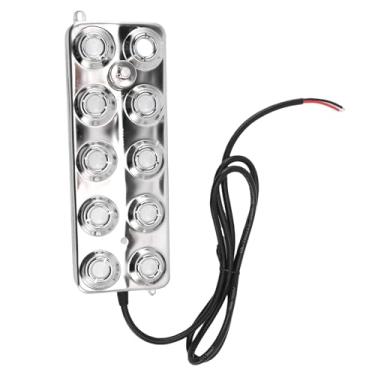 Imagem de Cryfokt Fabricante de Névoa de Aço Inoxidável de Nebulizador Ultrassônico para Piscina Ornamental de Paisagem de Lagoa, Gerador de Névoa Silencioso de 10 Cabeças para Jardim Ao Ar Livre IP67 à Prova