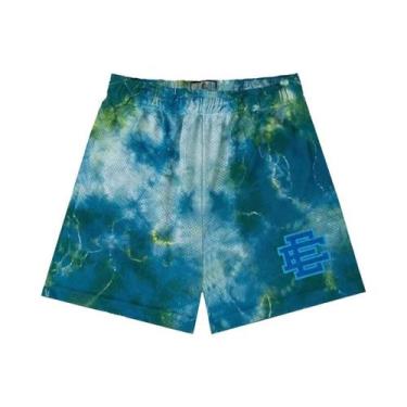 Imagem de Bermuda Casual De Verão Para Homens Em Malha Respirável Eric Emanuel P