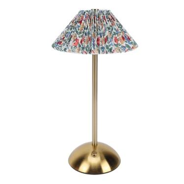 Imagem de Asixxsix Abajur de Mesa de Cabeceira, Abajur de Cabeceira Sem Fio Recarregável Com de Tecido, de Mesa, Luz Noturna para Dormitório, Sala de Estar, Escritório, Quarto de (Estilo 3)