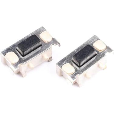 Imagem de Interruptor de silicone de 50 peças 3 x 4 x 2 mm 3 x 6 x 4,3 mm 2 pinos 3 x 6 x 2,5 mm 4 x 1,5 mm SMD 4 pés (cor: 4 x 4 x 0,8 mm) (3 x 6 x 3,5 mm 2 pinos)