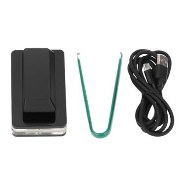 Imagem de Pissente Teclado USB Macro Programável Botões USB Personalizados Teclado único Interruptor Mecânico de 1 Tecla Com Recurso de Memória de Iluminação RGB para Jogos de PC, Mídia Musical de (Preto)