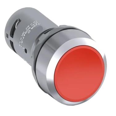 Imagem de 10 peças CP1-30R-02 10010897 1SFA619100R3051 Botão plano | Vermelho | 2NC | Tipo de redefinição