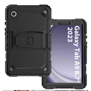 Imagem de Capa Robusta Compatível com Tab Galaxy A9 X110 X115 8.7 Polegadas