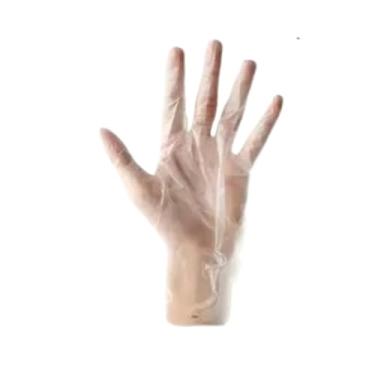 Imagem de Luva Plástica Descartável Transparente