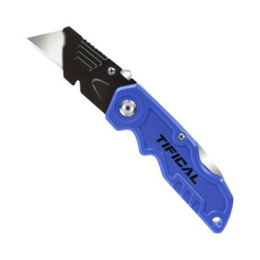 Imagem de Canivete Dobrável Com Troca Rápida, Design De Trava Traseira Com Clipe