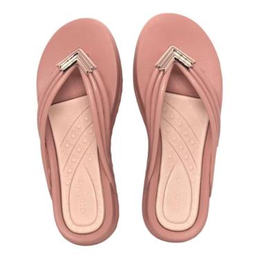 Imagem de Chinelo Feminino Conforto Flatform Moderno Alana Azaleia-Feminino
