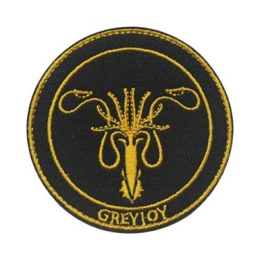 Imagem de Braçadeira Bordada De a Canção De Gelo E Fogo, Patch De Tecido Com tir