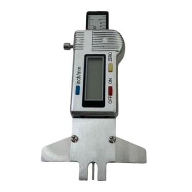 Imagem de Fenteer Régua de Altura de Cordas de Guitarra, Ferramenta de Luthier, Indicador Portátil de Calibre de Cordas.