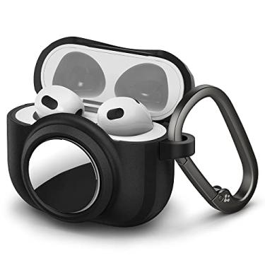 Imagem de Spigen Tag Armor Duo Compatível com CS000 Capa e AirTag Capa Protetora para airTags - Preto fosco