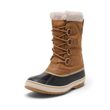 Imagem de SOREL - Bota de neve masculina 1964 Pac Nylon para inverno, Marrom-camelo/preto, 39